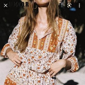 Arnhem Orange Blossom Blouse